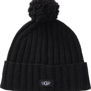 UGG AUTHENTIC KNITTED HAT BLACK